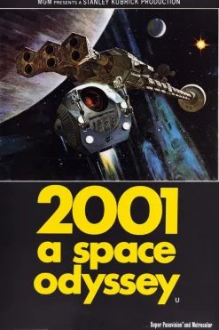 Clearance Pamono 2001: A Space Odyssey Movie Poster, United Kingdom, 1968
