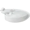 Pamono 312 B Sculptural Coffee Table in White Marble by Barberini & Gunnell> Tables