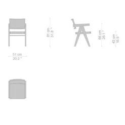 New Pamono 051 Capitol Complex Office Chair with Cushion by Pierre Jeanneret for Cassina