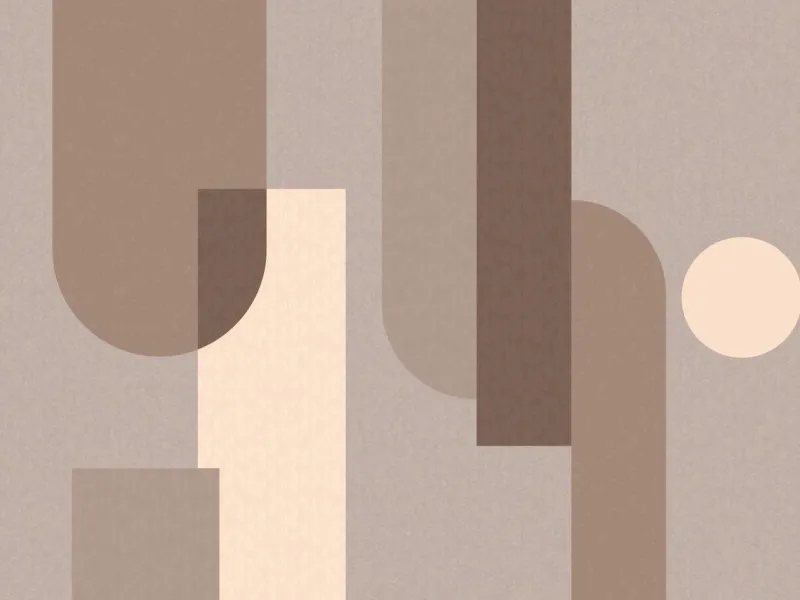 Pamono 16 Composition Beige Wallpaper by Officinarkitettura> Decorative Objects