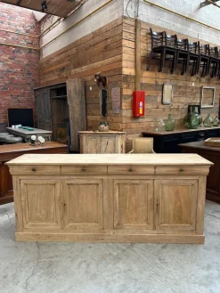 Pamono 4 Door Elm Sideboard, 19th Century> Sideboards & Buffets