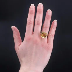 Discount Pamono 18 Karat French Rose Gold Ring, 1960s