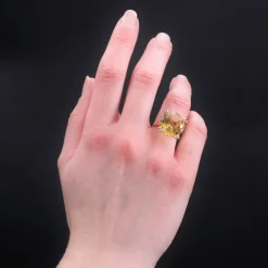 Discount Pamono 18 Karat French Rose Gold Ring, 1960s