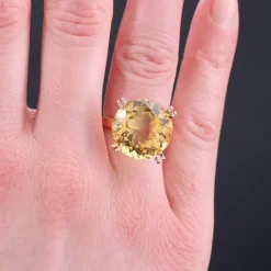 Discount Pamono 18 Karat French Rose Gold Ring, 1960s