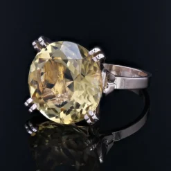 Discount Pamono 18 Karat French Rose Gold Ring, 1960s