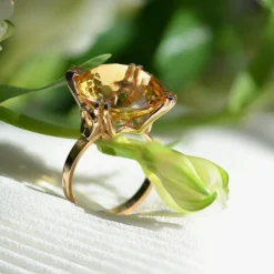 Discount Pamono 18 Karat French Rose Gold Ring, 1960s