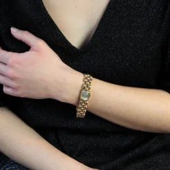 Pamono 18 Karat French Yellow Gold Ladys Watch, 1960s> Watches