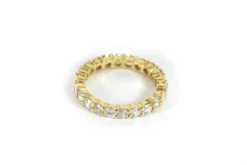 Discount Pamono 18 Karat Gold and Diamond Eternity Band