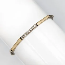 Hot Pamono 14 Karat Gold Fantasy Link with Stones