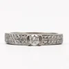 Outlet Pamono 18 Karat Gold Ring with Diamonds