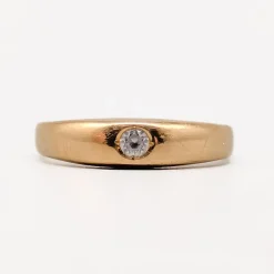 Outlet Pamono 18 Karat Gold Ring with Stone