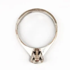 Sale Pamono 18 Karat Gold Solitaire Ring with Diamond