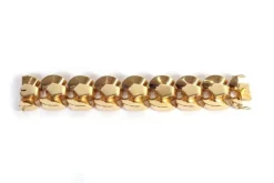 Pamono 18 Karat Gold Tank Bracelet