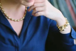 Pamono 18 Karat Gold Tank Bracelet