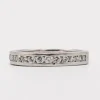 Pamono 18 Karat White Gold Alliance Ring with Diamonds> Rings