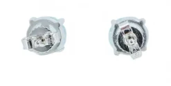 Hot Pamono 18 Karat White Gold Earrings with Aquamarine Topazs, Set of 2
