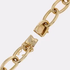 Pamono 18 Karat Yellow Gold Convict Mesh Bracelet, 1960s><noscript><img width=