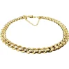 Pamono 18 Karat Yellow Gold Curb Link Chain Bracelet, 1950s> Bracelets
