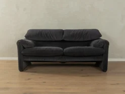 Pamono 675 Maralunga Sofa by Vico Magistretti for Cassina