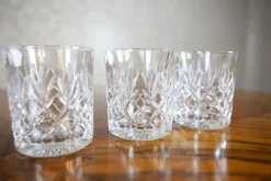 Pamono 320 ml Crystal Whiskey Lowball Glasses by Huta Julia, Set of 6> Tabletop|Glassware