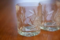 Pamono 320 ml Crystal Whiskey Lowball Glasses by Huta Julia, Set of 6><noscript><img width=