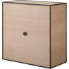 Pamono 42 Oak Frame Box with Door by Lassen> Trunks, Crates & Baskets