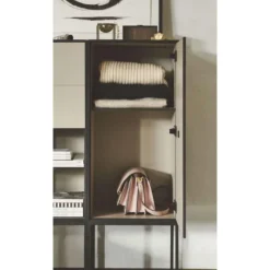 Pamono 70 Oak Frame Box with Shelf by Lassen><noscript><img width=