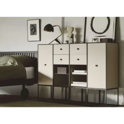 Pamono 70 Oak Frame Box with Shelf by Lassen><noscript><img width=