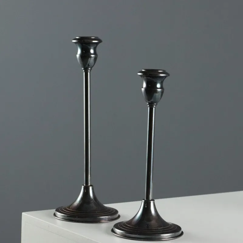 Online Pamono 925 Silver Candleholders, Set of 2