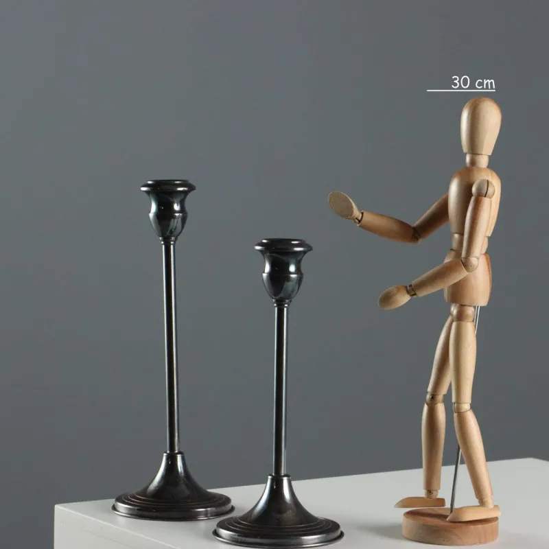 Online Pamono 925 Silver Candleholders, Set of 2