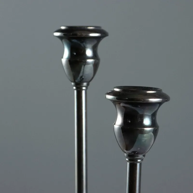 Online Pamono 925 Silver Candleholders, Set of 2