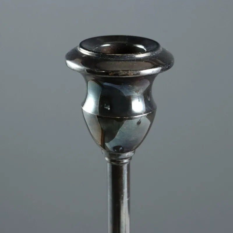 Online Pamono 925 Silver Candleholders, Set of 2
