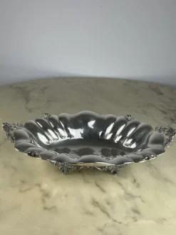 Pamono 800 Silver Centerpiece, Italy, 1980s><noscript><img width=