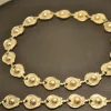 Sale Pamono 925 Silver Necklace and Bracelet by Margot de Taxco, 1940s, Set of 2