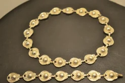 Sale Pamono 925 Silver Necklace and Bracelet by Margot de Taxco, 1940s, Set of 2