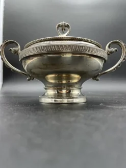 Pamono 800 Silver Sugar Bowl> Serving Dishes
