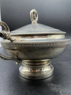 Pamono 800 Silver Sugar Bowl> Serving Dishes