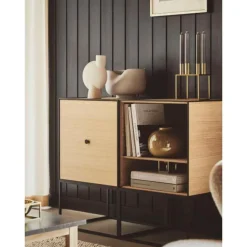 Discount Pamono 49 Smoked Oak Frame Box by Lassen
