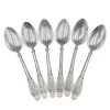 Outlet Pamono 6 Teaspoons in Silver, Art Nouveau, France, Ravinet Denfert, 1890s, Set of 6
