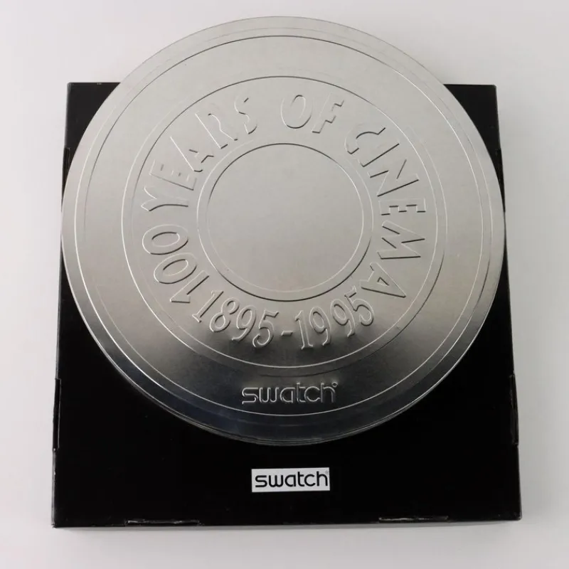 Pamono 100 Years of Cinema 1895-1995 Watches from Swatch, Set of 4> Watches