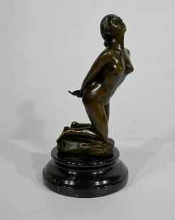 Pamono A. Cesaro, Nu féminin Sculpture, Bronze