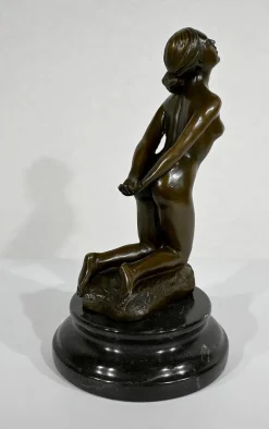 Pamono A. Cesaro, Nu féminin Sculpture, Bronze