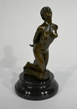 Pamono A. Cesaro, Nu féminin Sculpture, Bronze