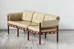 Pamono A Coja Living Room Seats and Sofas by Sven Ellekaer, 1960s, Set of 4><noscript><img width=