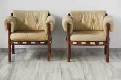 Pamono A Coja Living Room Seats and Sofas by Sven Ellekaer, 1960s, Set of 4><noscript><img width=