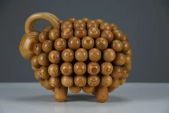 Clearance Pamono Aarikka Kaija, Passi Aries Sculpture, 1973, Wood