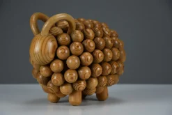 Clearance Pamono Aarikka Kaija, Passi Aries Sculpture, 1973, Wood