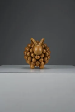 Clearance Pamono Aarikka Kaija, Passi Aries Sculpture, 1973, Wood