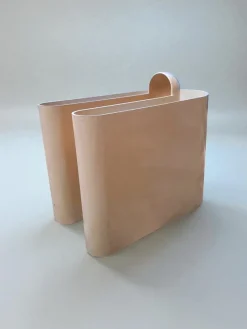 Pamono ABS Magazine Rack by Rodolfo Bonetto for Bilumen, 1970s> Magazine Racks