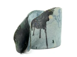 Pamono Abstract Ceramic Vase from G.W. Deutschland, Germany, 1980s> Vases